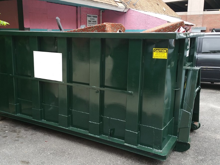 this image shows dumpster rental in Anaheim, California
